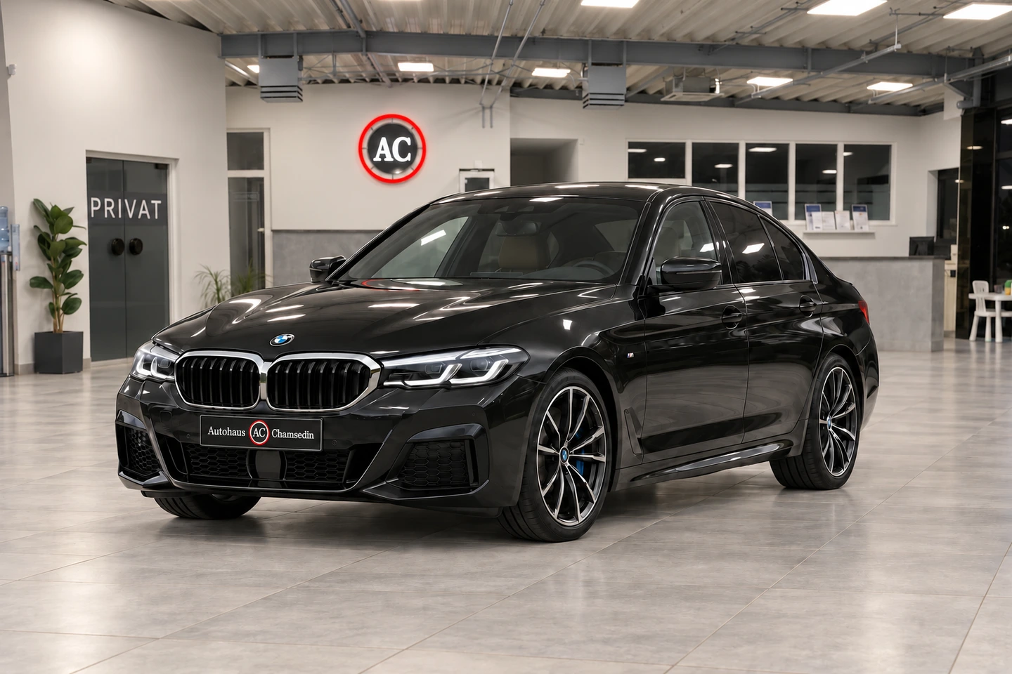 BMW 5er als illustratives Fahrzeugbeispiel